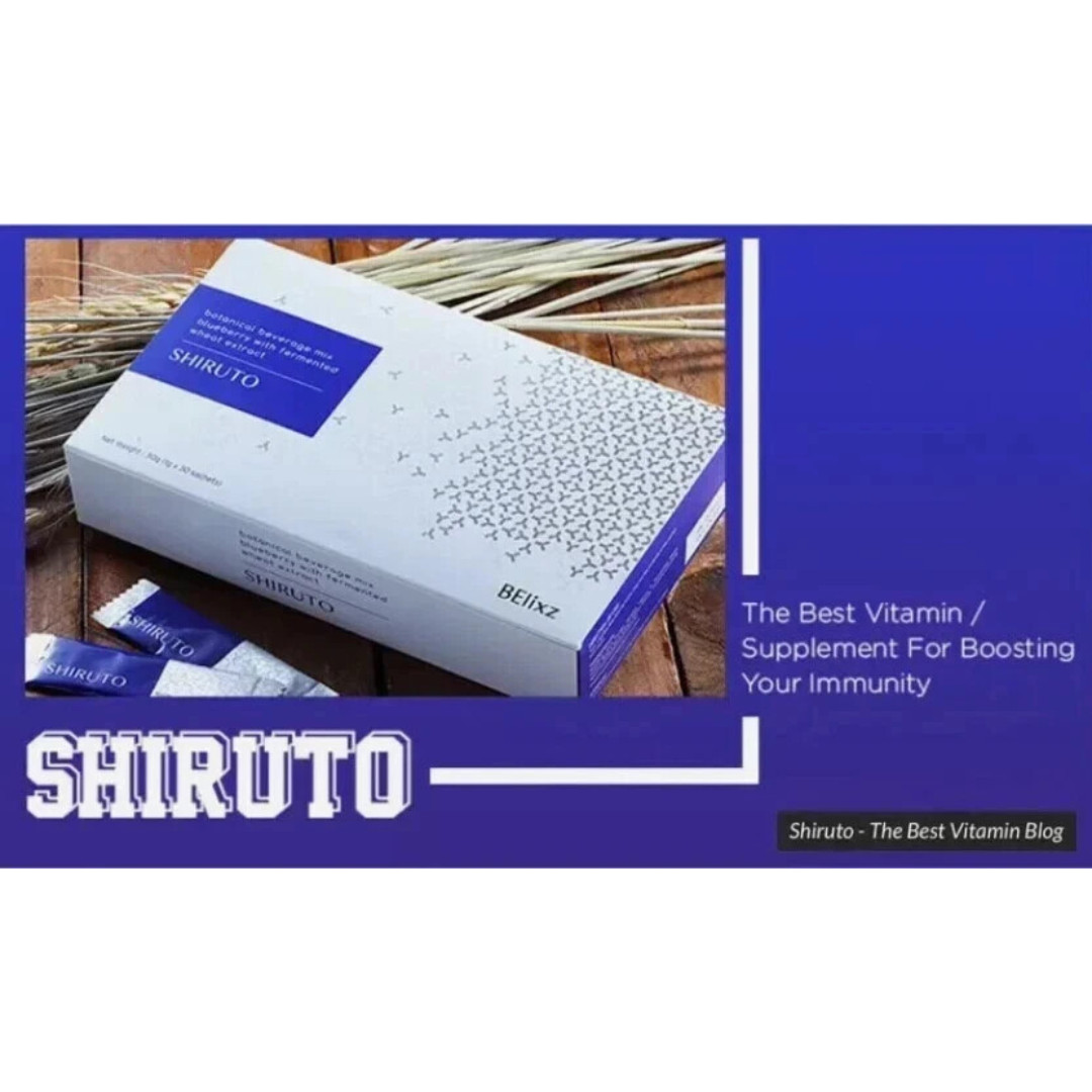 SHIRUTO Belixz Immune Support Supplement 2 Box x 30 Sachets – Ready Stock