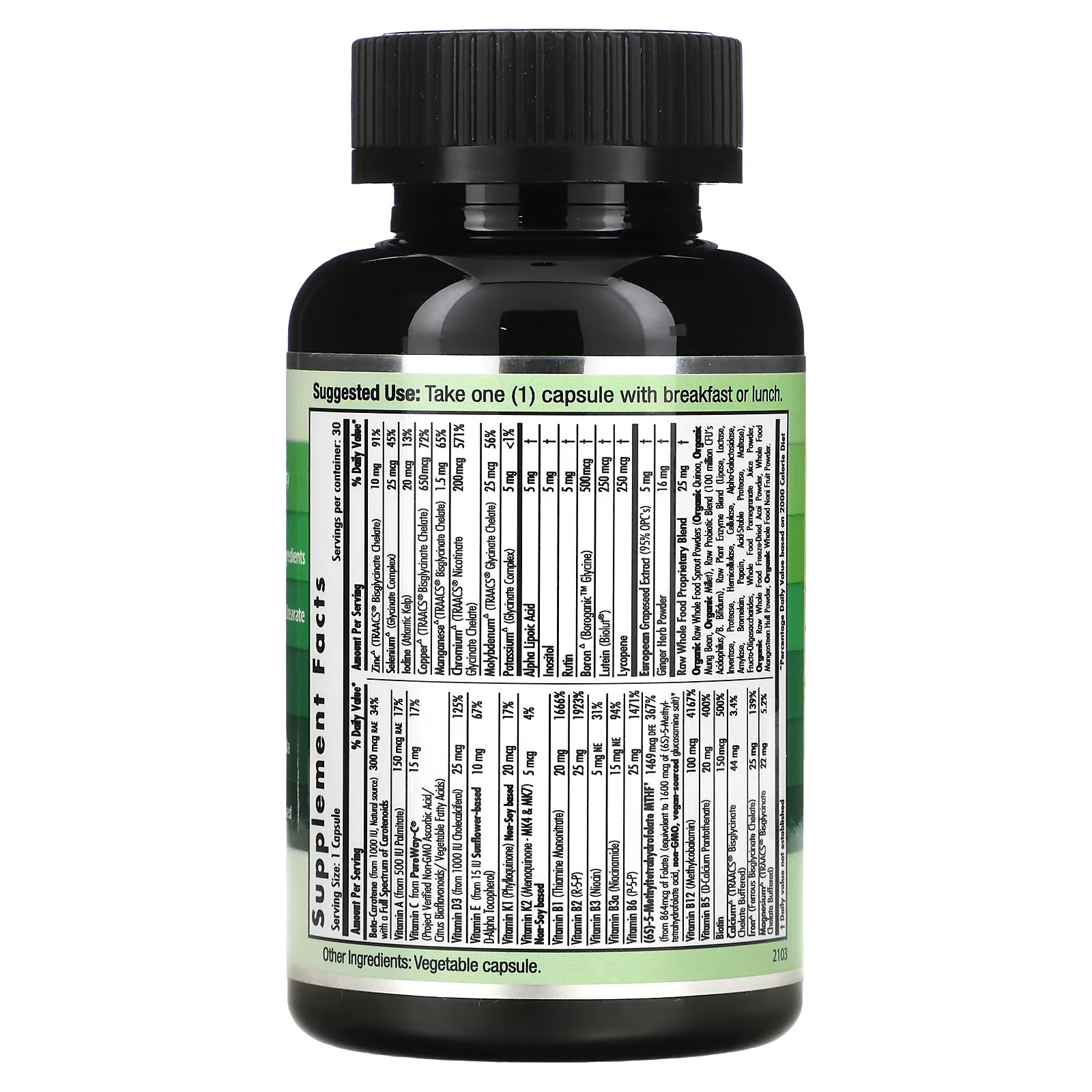 2 X Emerald Laboratories, CoEnzymated Prenatal 1-Daily Multi, 30 Vege-worldwide