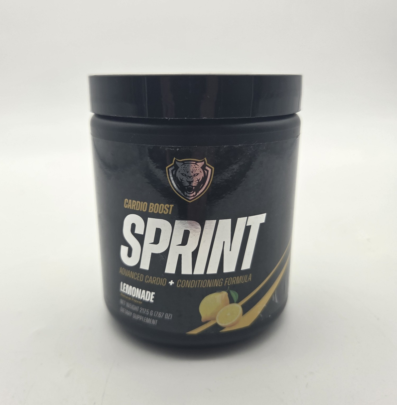 Sprint, Cardio Boost + Pre-Workout, Lemonade, 7.67 oz (217.5 g) Best By 04/2026