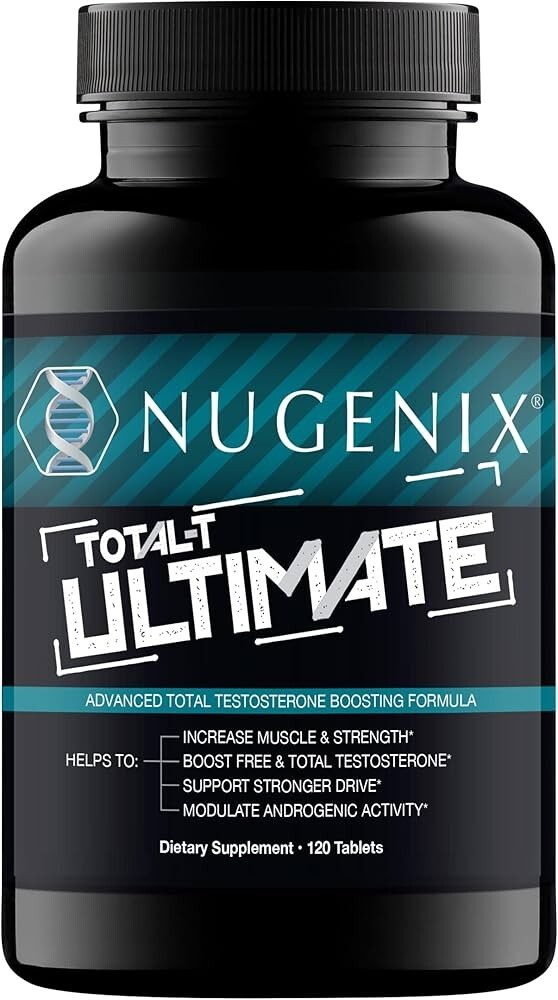 Nugenix Total-T Ultimate 120ct TestoBooster•Muscle•Stamina & Vitality Exp. 10/26