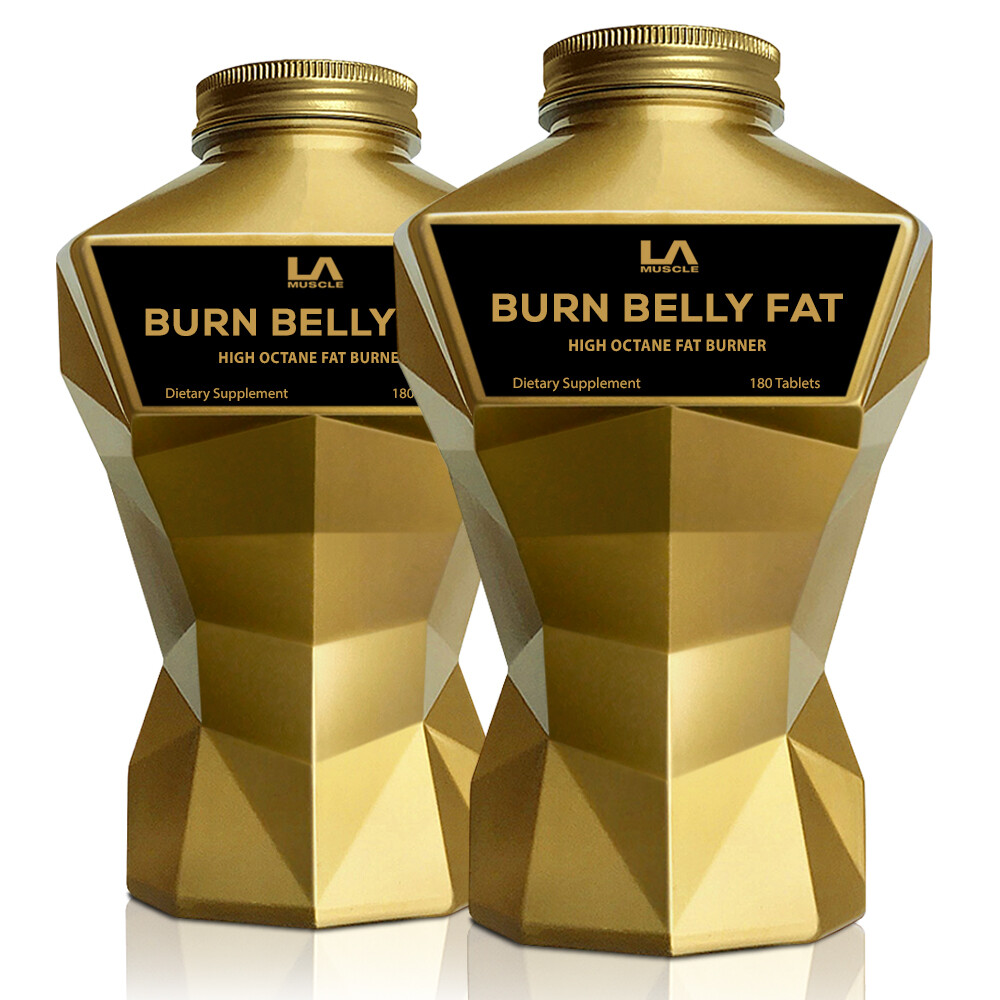LA MUSCLE Burn Belly Fat™ – Fast Action Natural Fat Burner for Men & Women