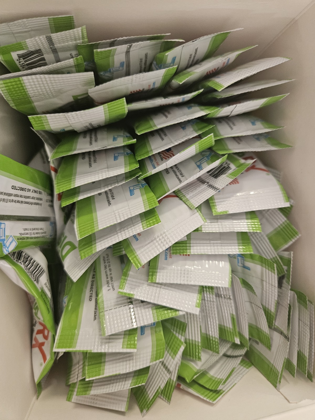 Dispose Rx Powder Packets – Brand New – For Disposal of Rx Medication 100 Count