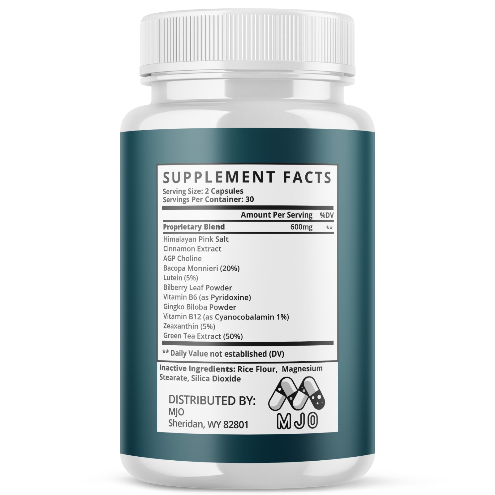 (5 Pack) Memo Matrix Advanced Brain Max Support Supplement MemoMatrix 300 Caps