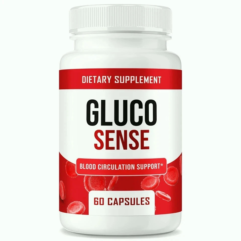 GlucoSense, Advanced for Blood Support and Healthy Levels (60ct), Pack of 5.