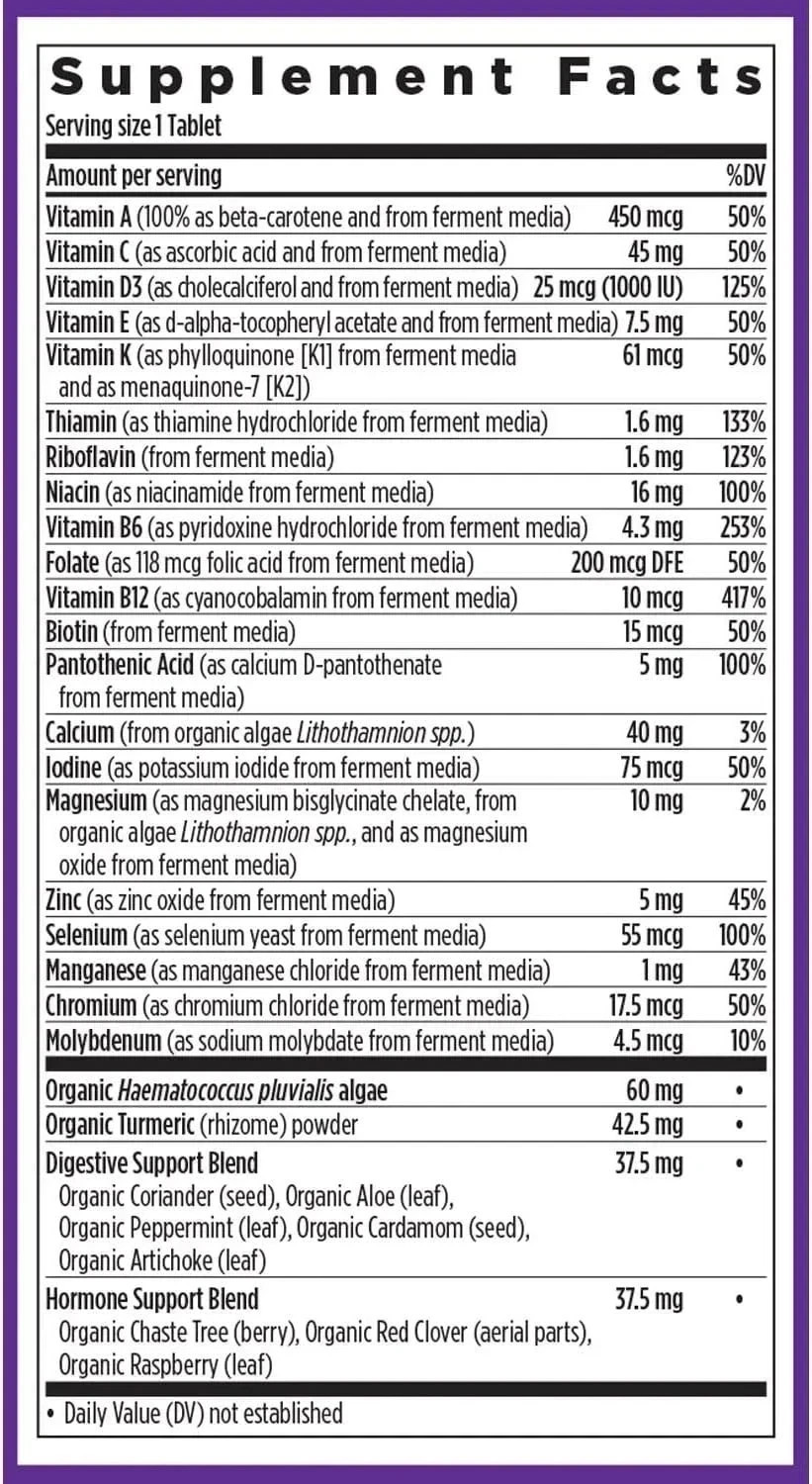 New Chapter Every Woman’s One Daily 55+ Multivitamin 72 Count