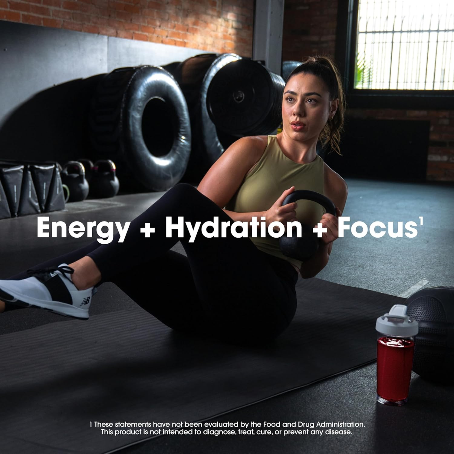 Optimum Nutrition Amino Energy Powder plus Focus, BCAA, Electrolytes, FruitPunch