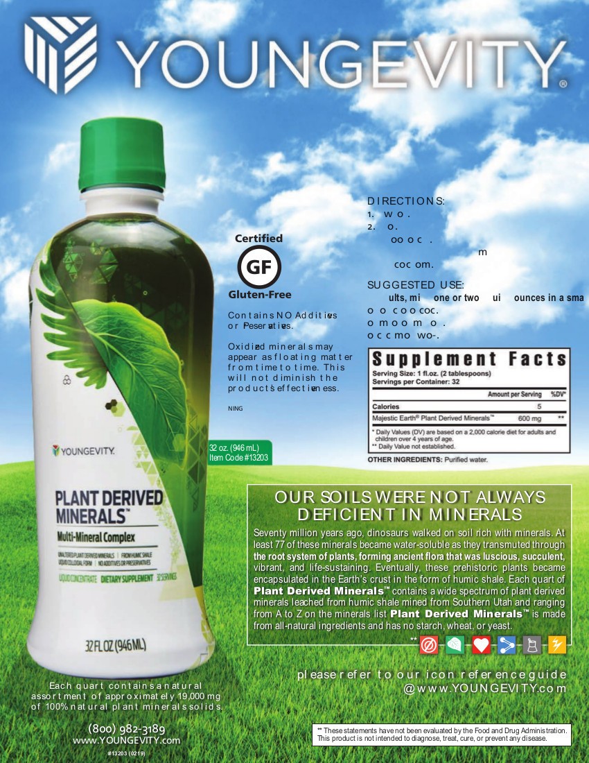 Youngevity Dr. Wallach Plant Derived Minerals™ (2 Pack)