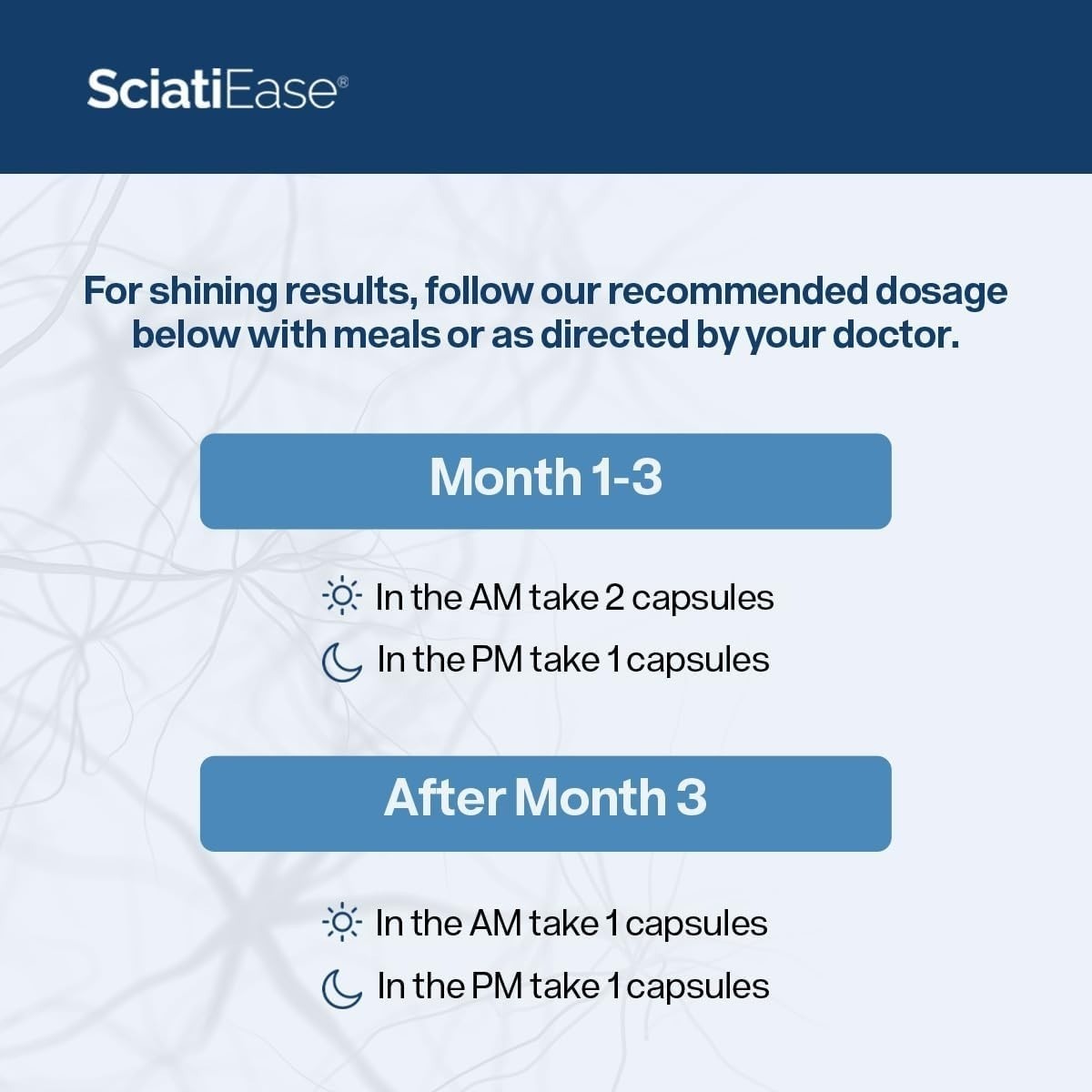 3 package SciatiEase Labs Sciati Ease Sciatic Nerve Formula 120 Cap NEW !