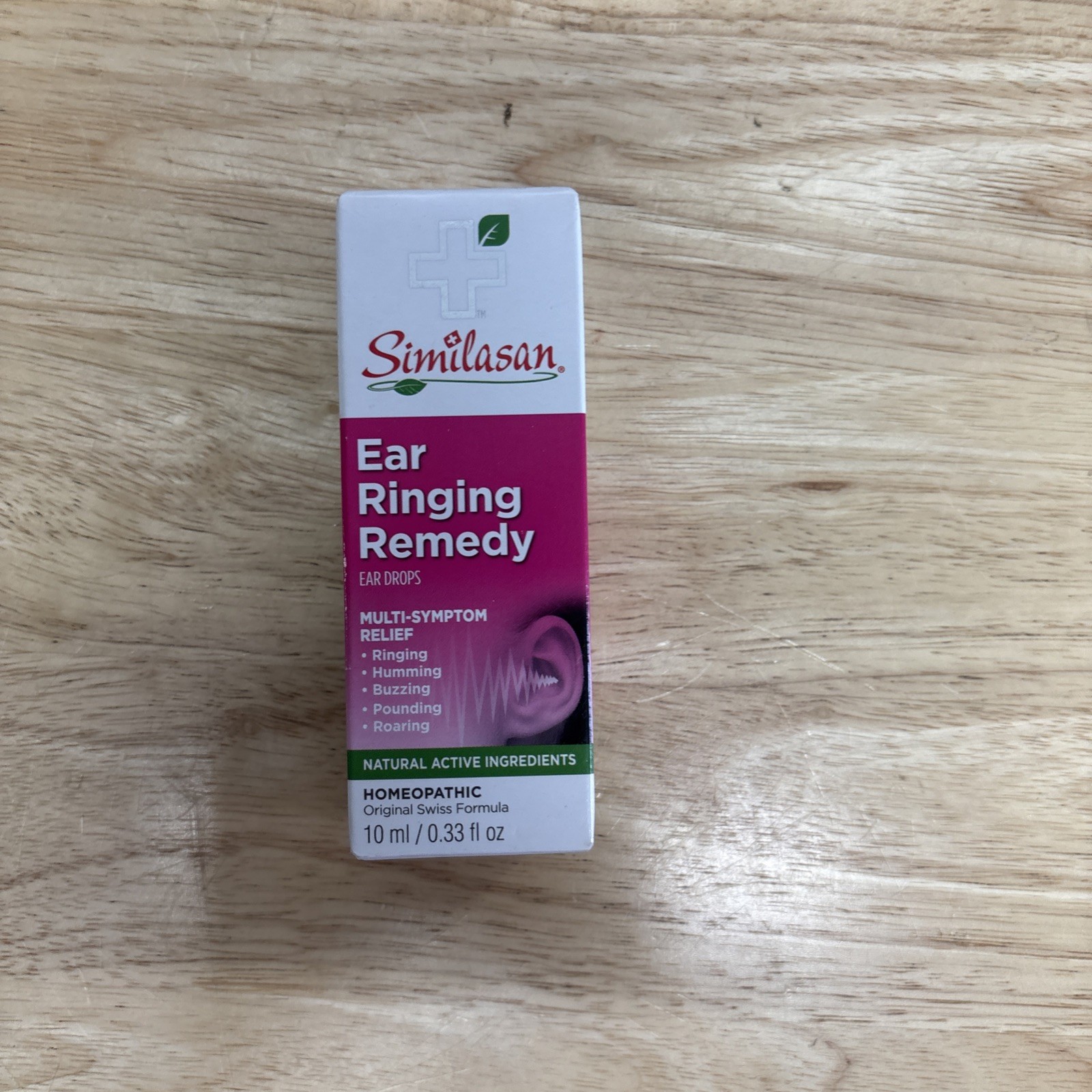 Ear Ringing Remedy, Ear Drops, 0.33 fl oz (10 ml). EXP 4/27
