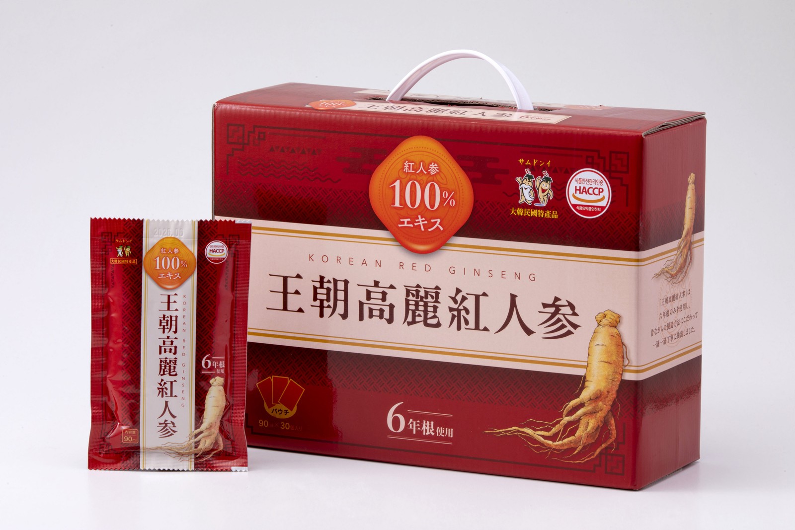 Royal Dynasty Goryeo Red Ginseng – 1 Box (30 Packs)