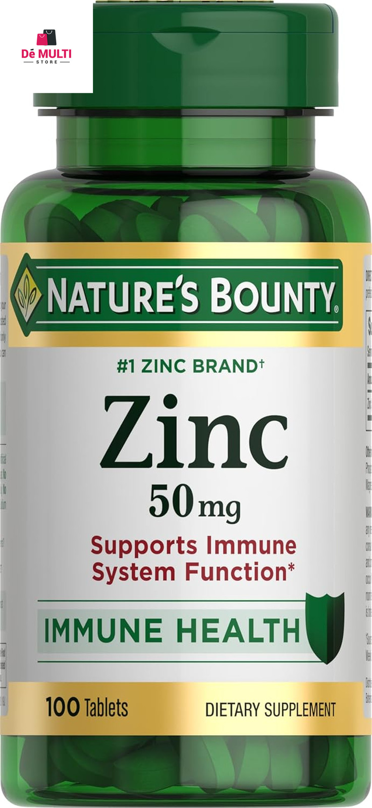 Zink Supports Immune Health 50mg 100 ct Caplets