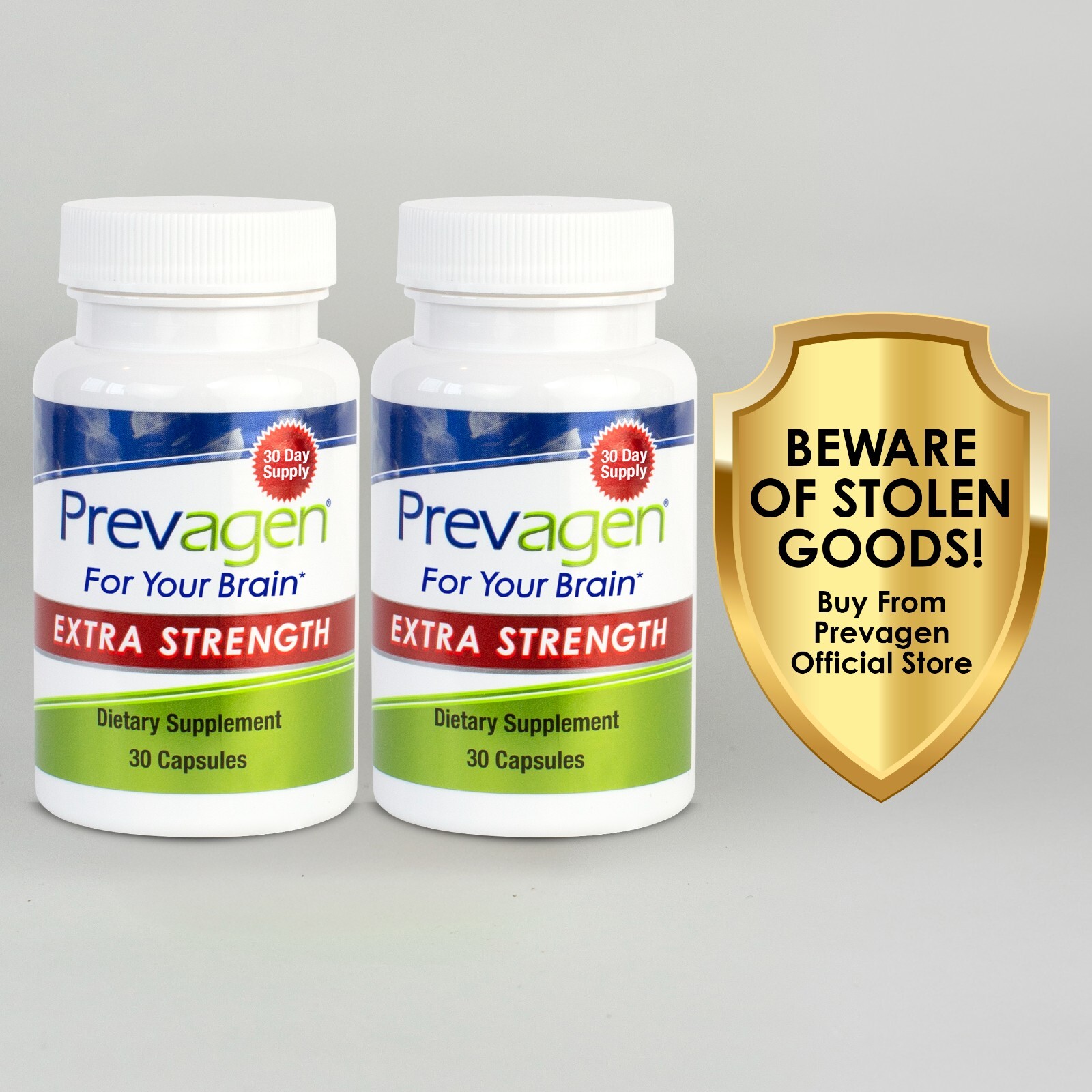 Prevagen Extra Strength 20mg Capsules – 30 Count – 2 Pack (60-Day Supply)
