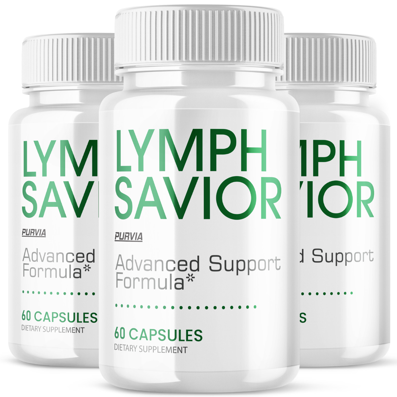 (3Pack) Lymph Savior Capsules LymphSavior Pills Lymphatic Health Support (180ct)