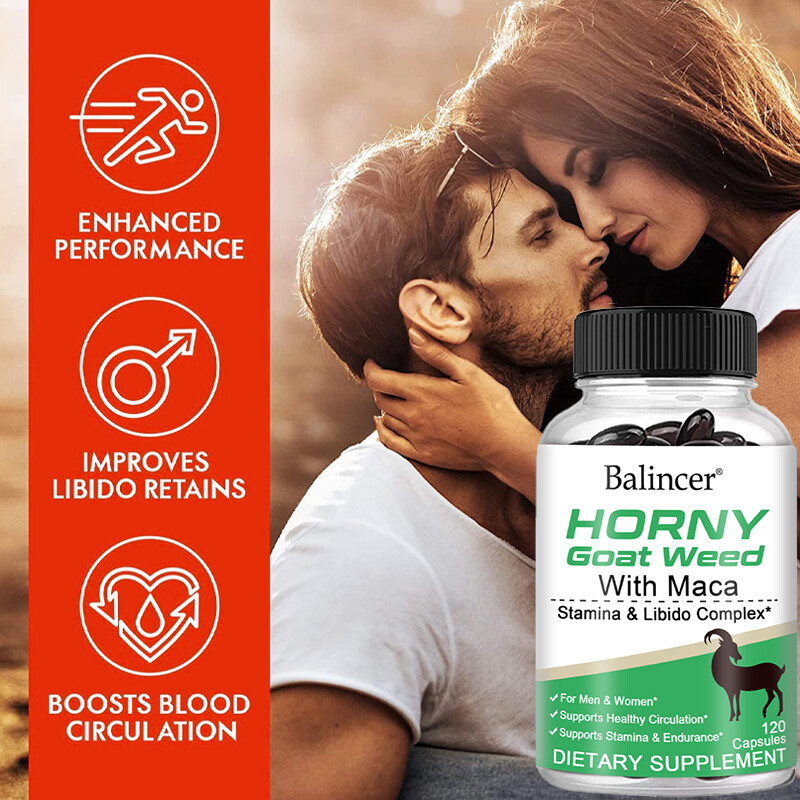 Horney Goat Weed Capsules for Men and Women – Stamina and Stamina