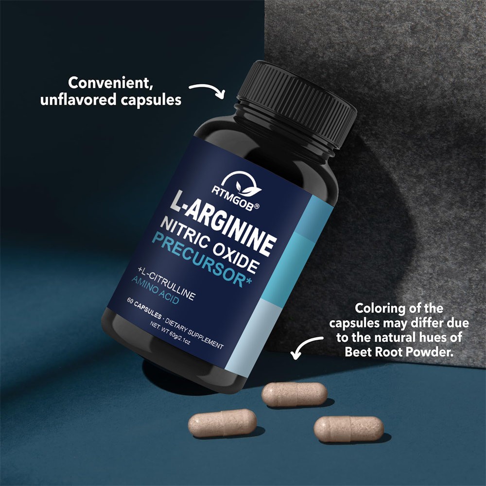 Extra Strength Nitric Oxide Booster Supplement L-Arginin 3000mg Endurance/Energy