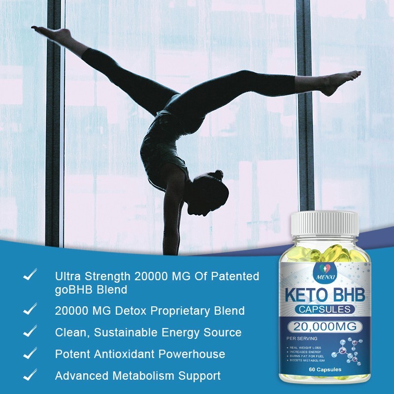 6 X KETO BHB 1200mg PURE Ketone FAT BURNER Weight Loss Diet Pills Ketosis