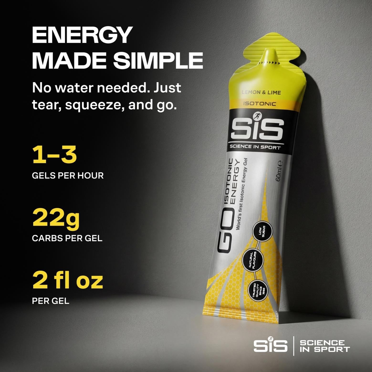 Isotonic Energy Gel – Fast-Acting Liquid Carbohydrate for Instant Energy – Vegan