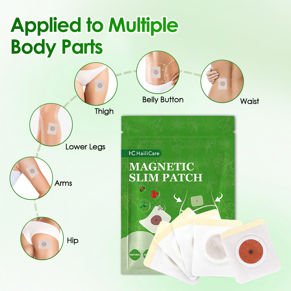 60PC Extra Strong Belly Patch Fat Burner Body Slimming Detox Patches Weight Loss