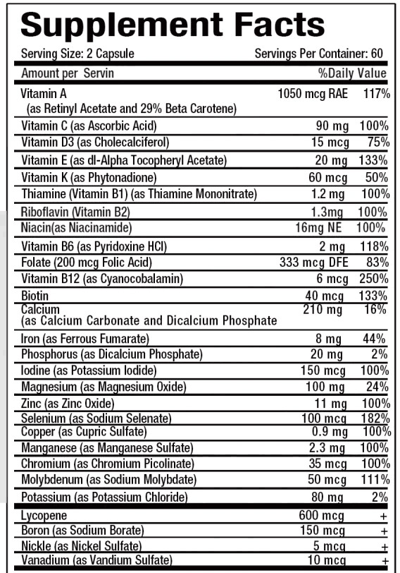 MEN’S 50+ COMPLETE Improve Memory Speed Up Muscle Recovery Promotes Fat Loss