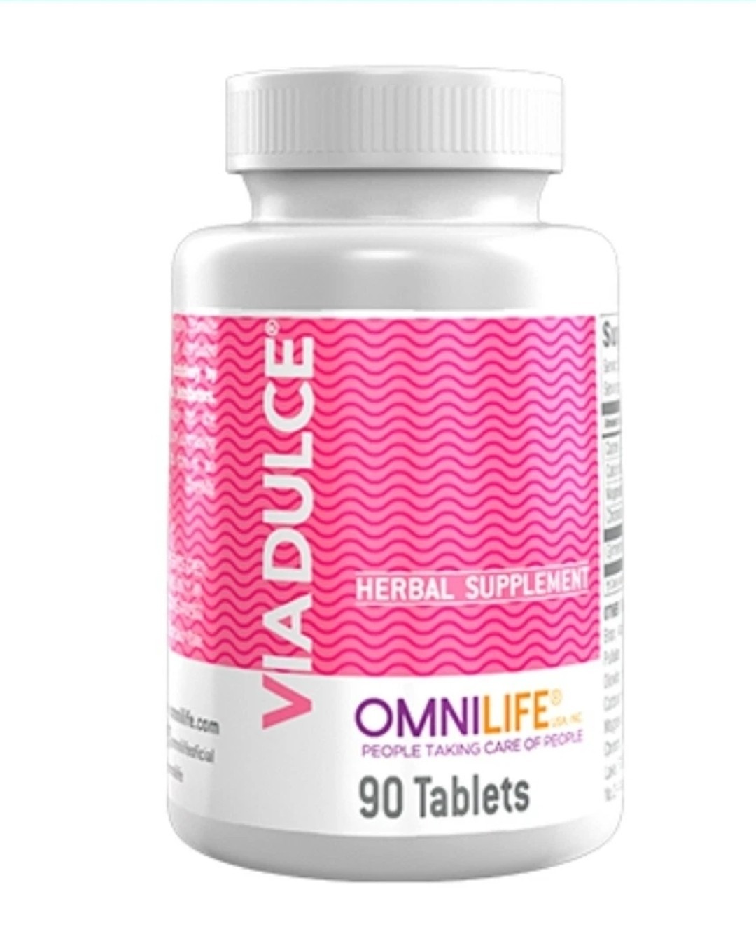 Via DulceBottle with 90 tablets Omnilife , is a dietary supplement , Vitamins