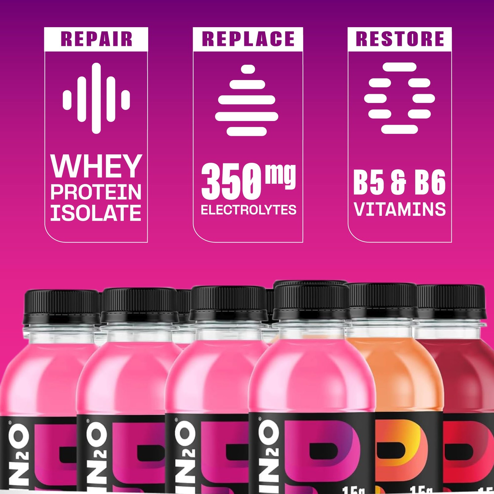 Protein2o Hydration Drink 2in1 Liquid Clear Whey Protein Isolate and Electro…