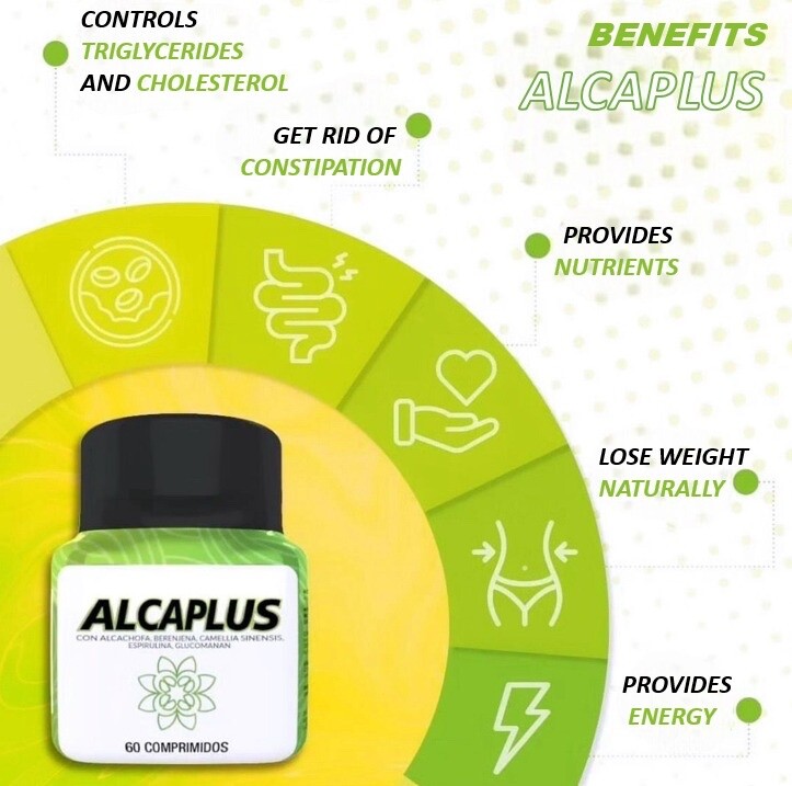 ALCAPLUS KIT X 3 WEIGHT LOSS SUPPORT NATURAL DIETARY SUPPLEMENT MEN & WOMEN