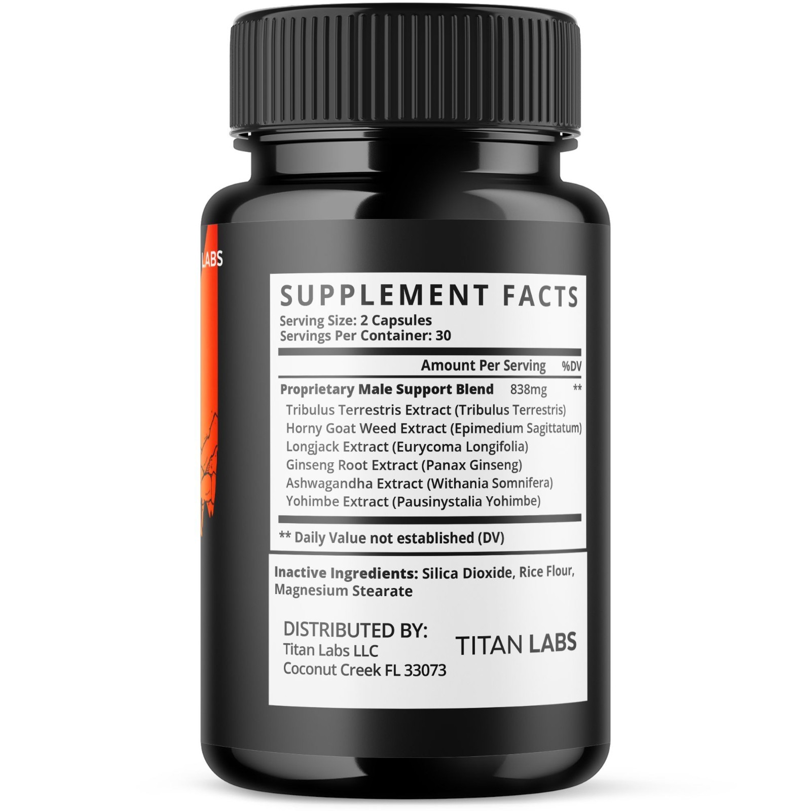 (2 Pack) Primal Storm Advanced Male Support Supplement PrimalStorm 120 Capsules