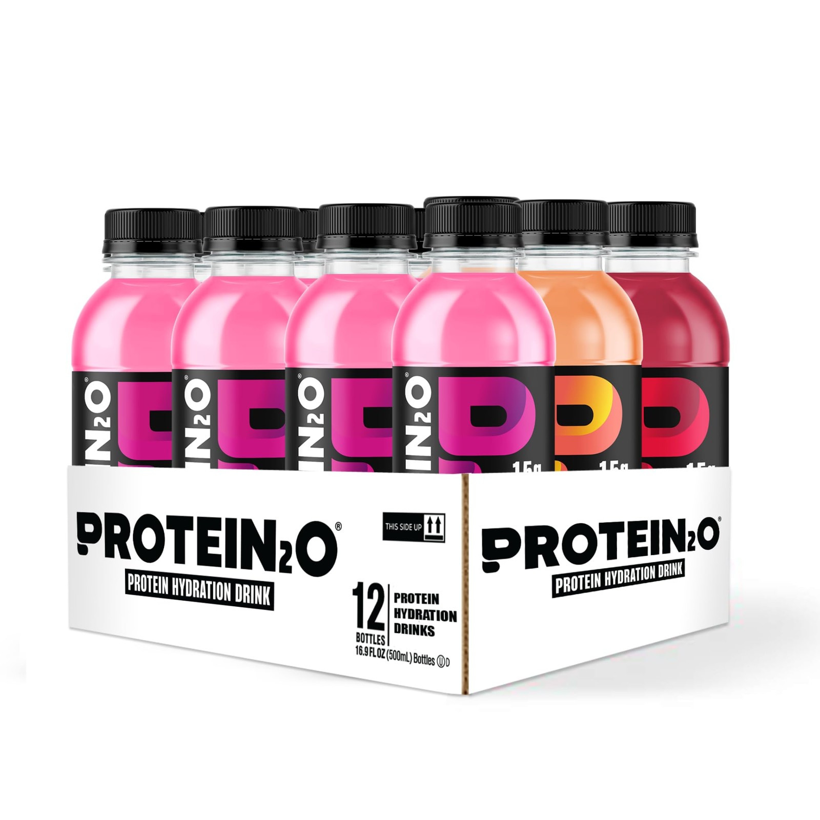 Protein2o 15g Whey Protein Isolate Hydration Drink Flavor Fusion 16.9 oz 12 …