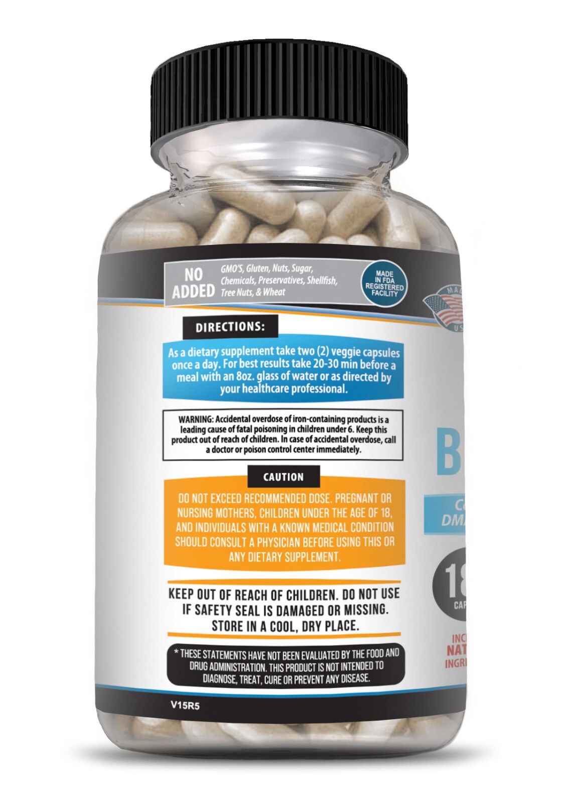 Neuro Brain & Focus 180ct Memory Function Clarity Energy Nootropic