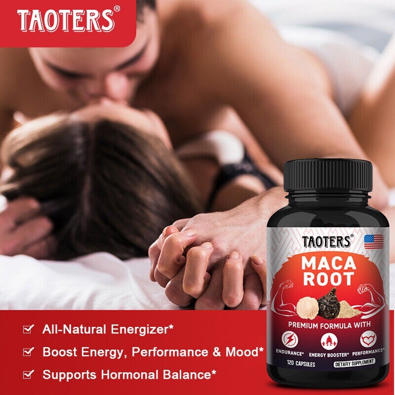 TAOTERS Testosterone Booster Caps, 30 To 120 Capsules Male Enhancement