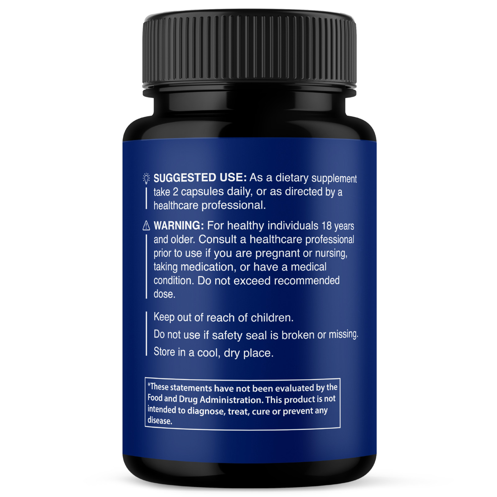 (3 Pack) Brain Vex Capsules For Memory Focus & Clarity BrainVex Pills (180 ct)