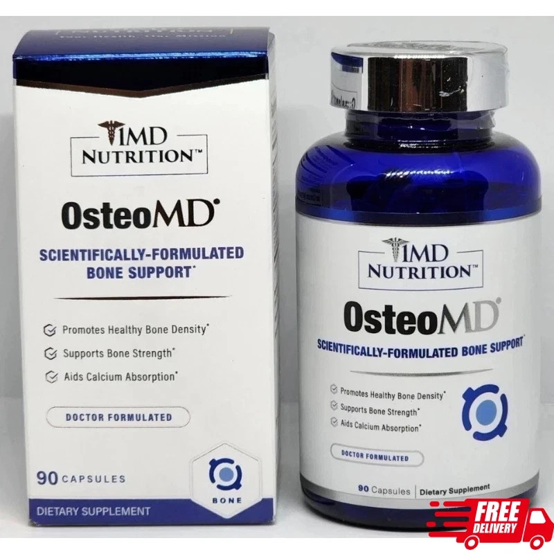 1MD Nutrition OsteoMD Bone Health Support 90 Softgels US
