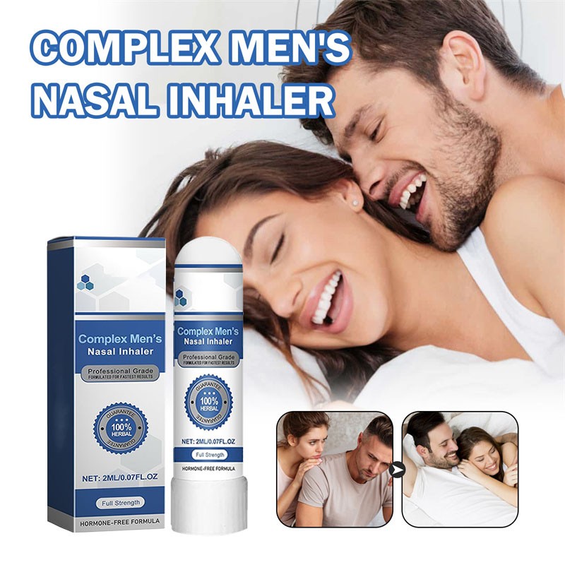 Uncle Stiffy Energy Restore Prostate Inhaler, Nasal Mens Complex Inhaler, Nasal