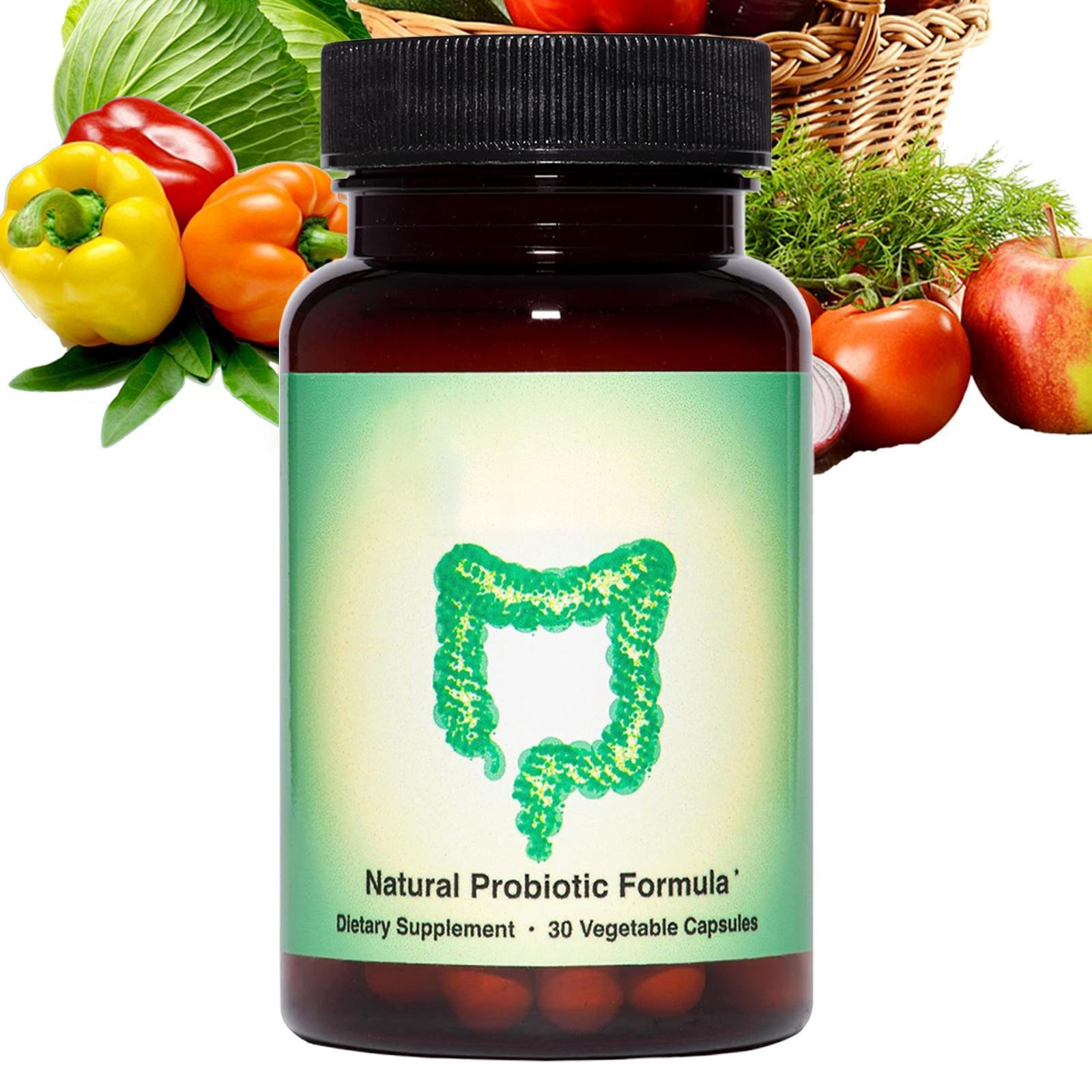 3Biome organic Probiotic Dietary Supplement Non-GMO & Gluten Free, 30 Vegan Caps