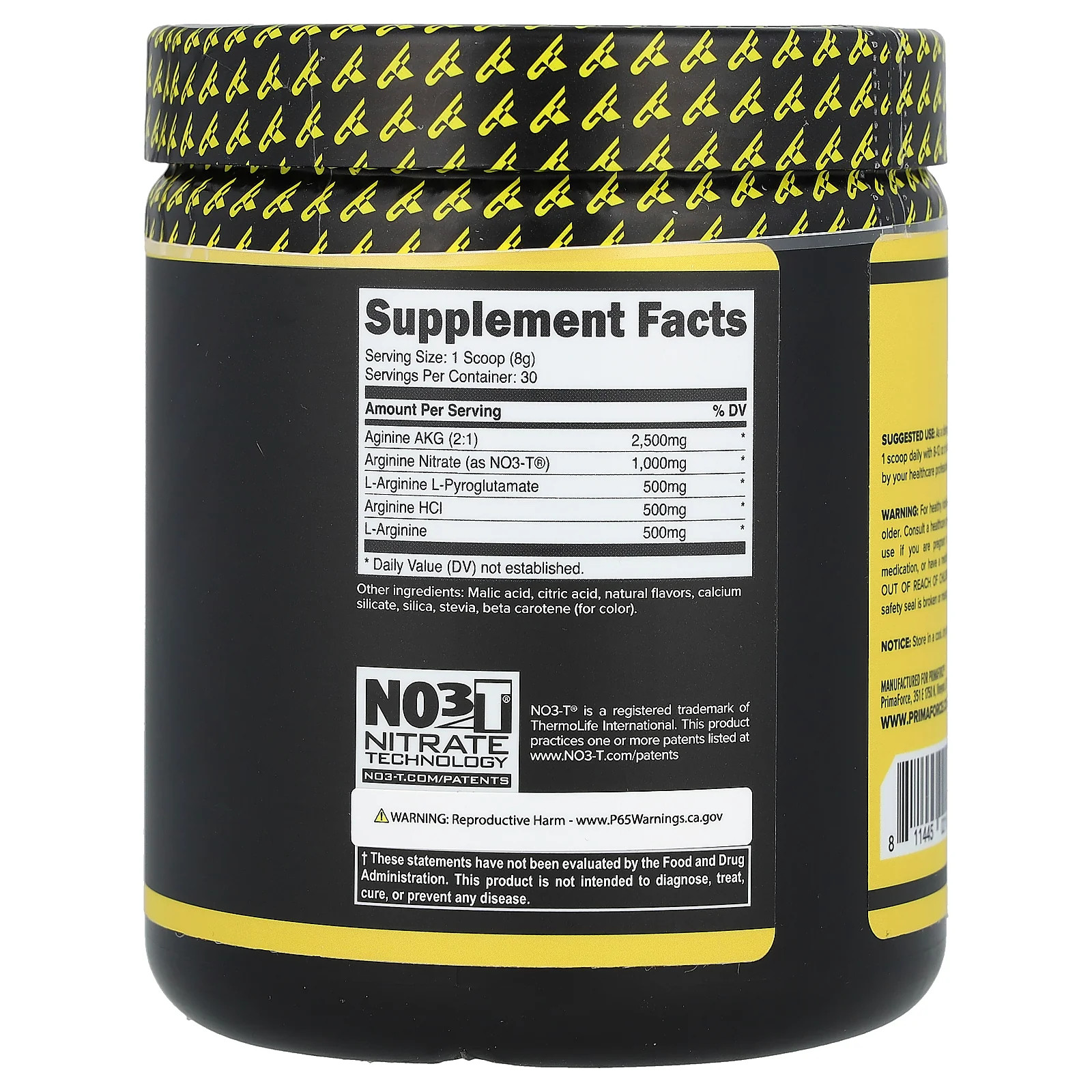 2 X Primaforce, L-Arginine Complex, Peach Mango, 8.5 oz (237 g)