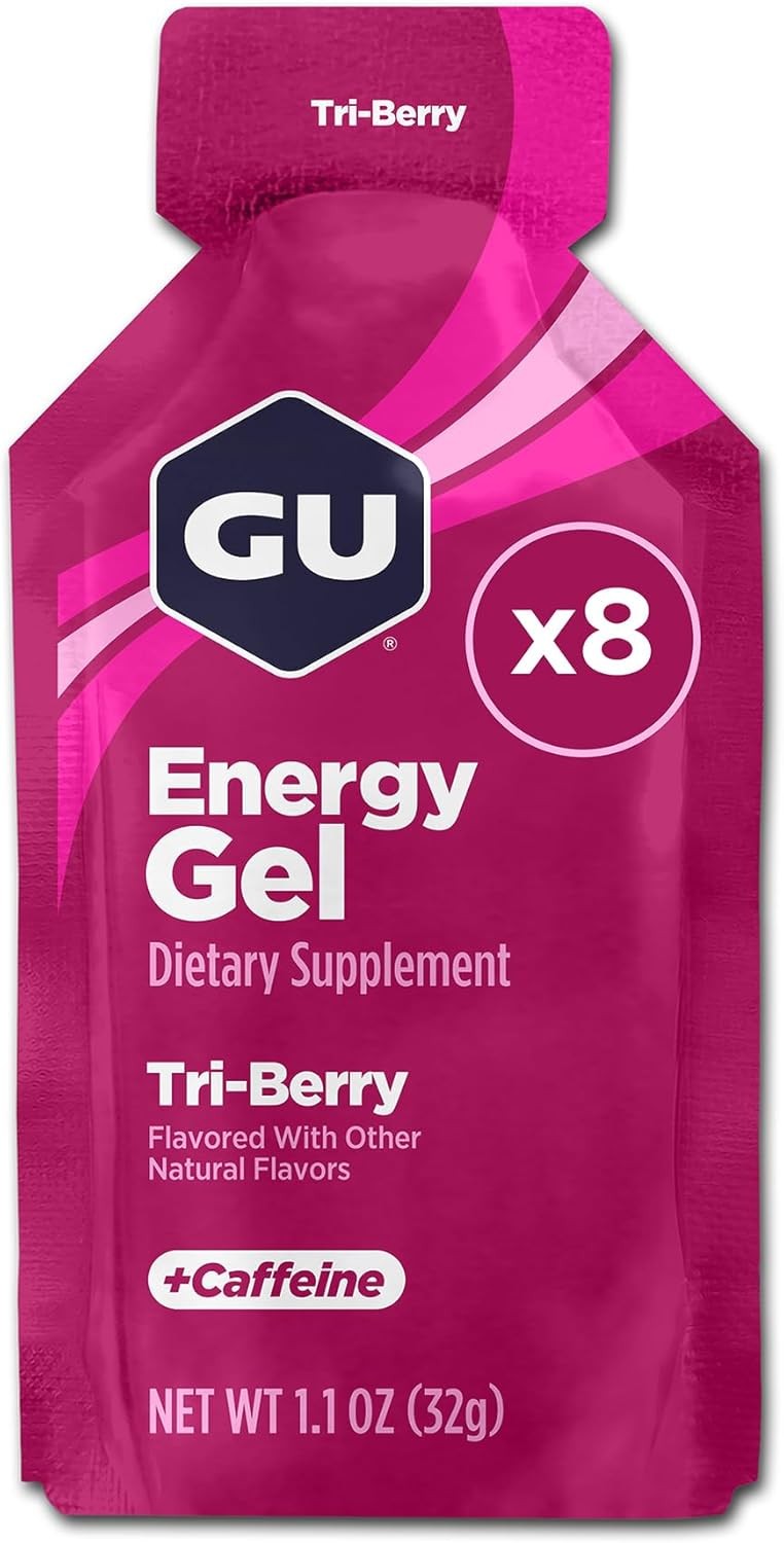 GU Energy Gel Tri-Berry 8 Count