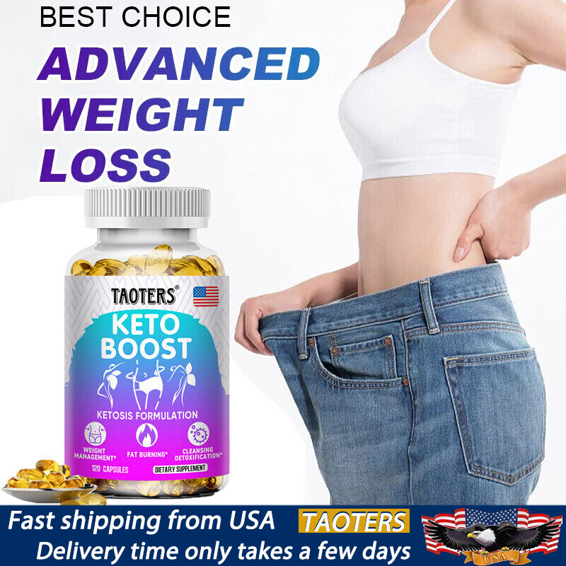 TAOTERS Keto ACV Weight Loss Capsules for Reducing Fat and Boosting Energy