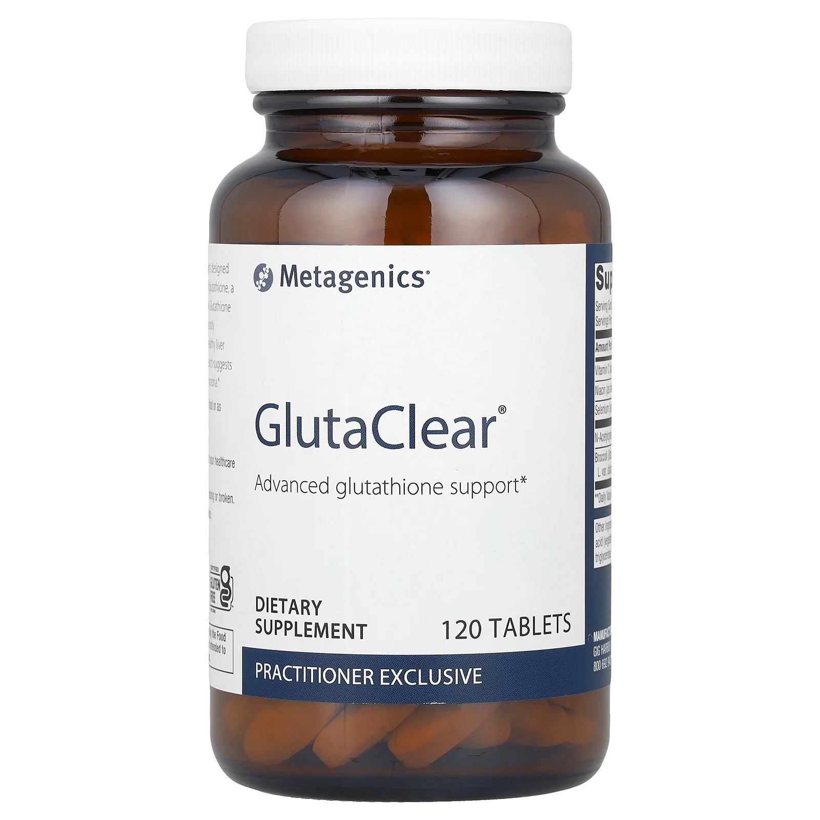 2 X Metagenics, GlutaClear�, 120 Tablets