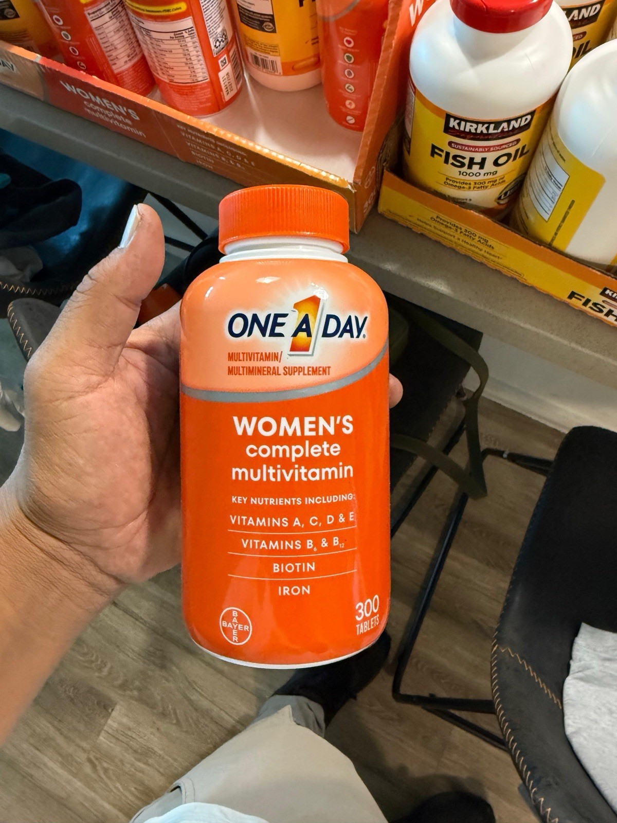 One A Day Women’s Complete Multivitamin 300 Tablets 1000mg Fish Oil