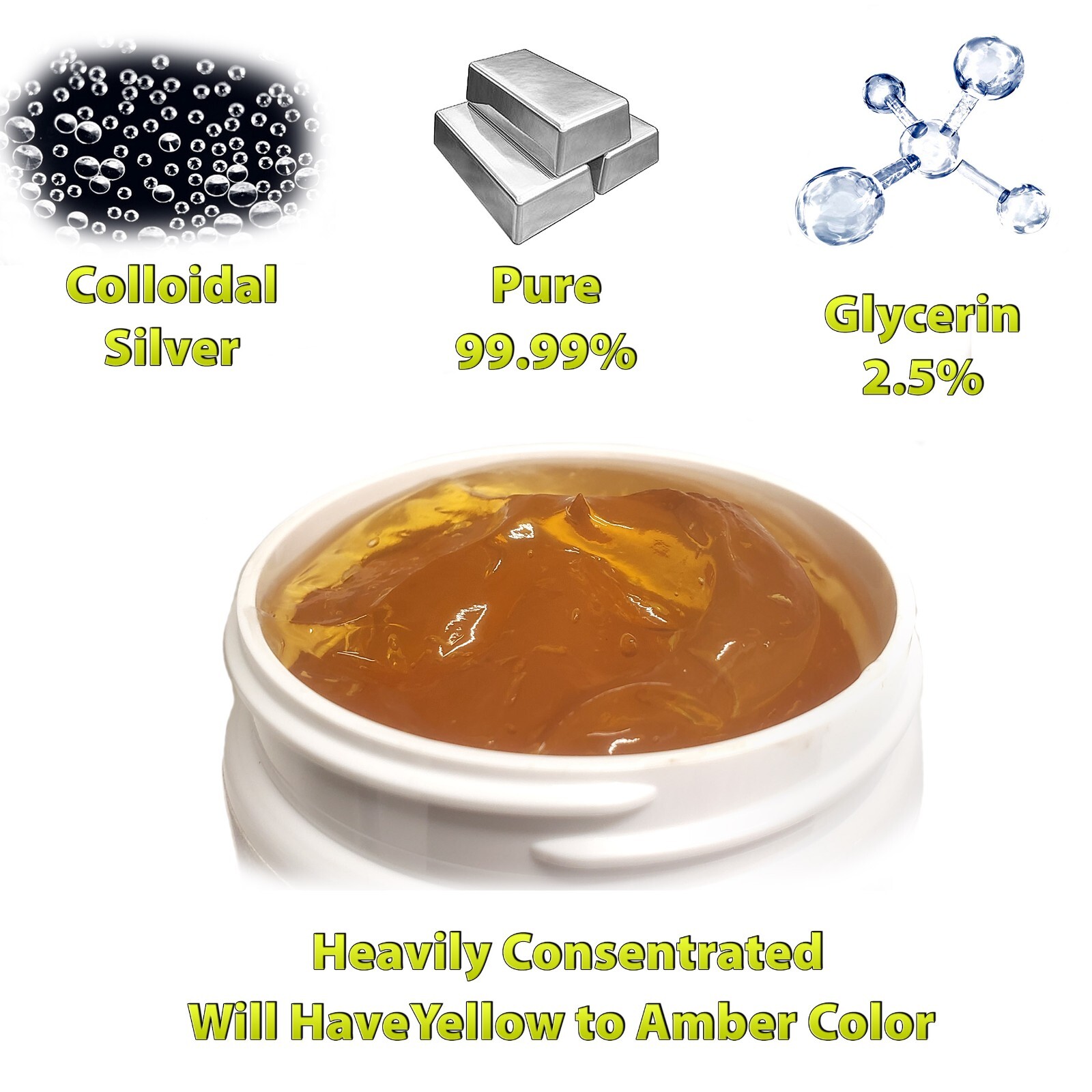 Colloidal Silver Gel Advance Healing 100ppm BEST!