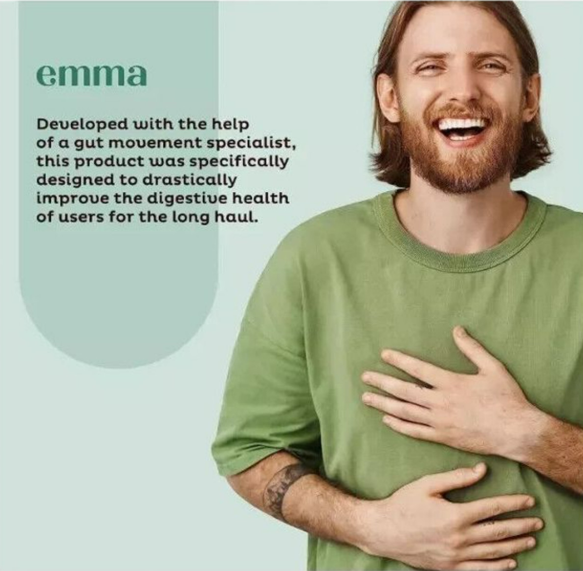 Emma 3 Pack Gut Health Supplement 180 Capsules Bloating Relief & Leaky Gut