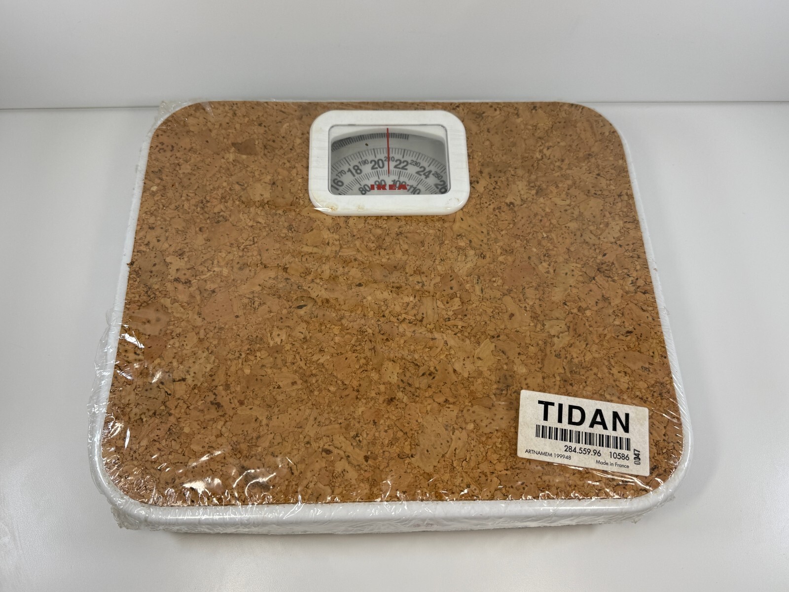 Ikea Tidan Cork Board Retro Analog Bathroom Scale Sealed – Read Description