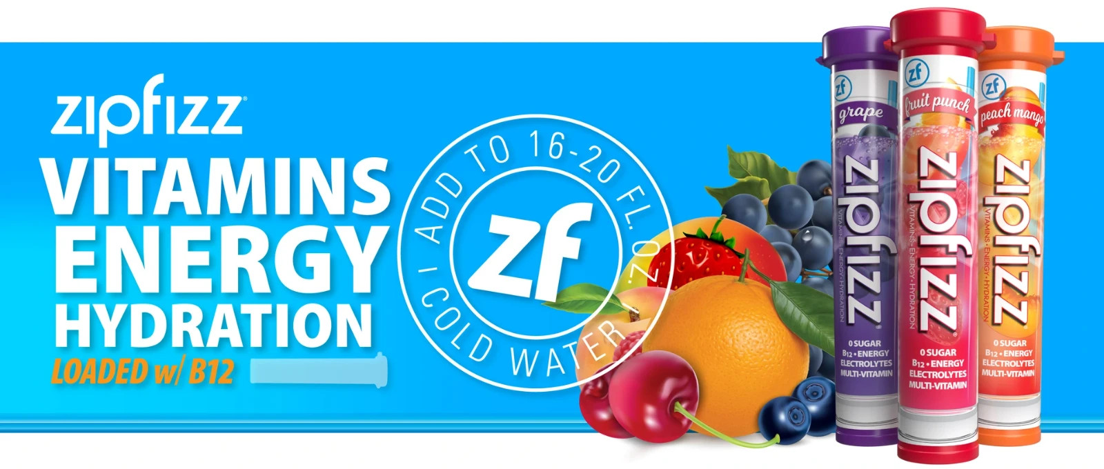 Zipfizz Healthy Energy Drink Mix Variety Pack 30 Count
