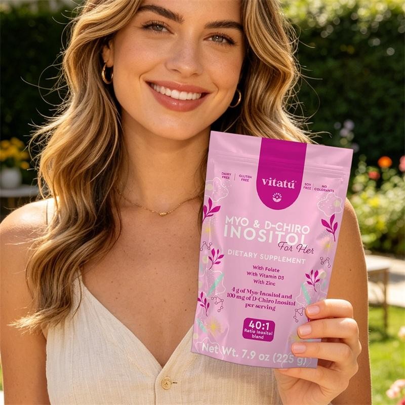 Vitatú | Myo Inositol (4g) & D-Chiro Inositol (1g) Ideal Mix 40:1