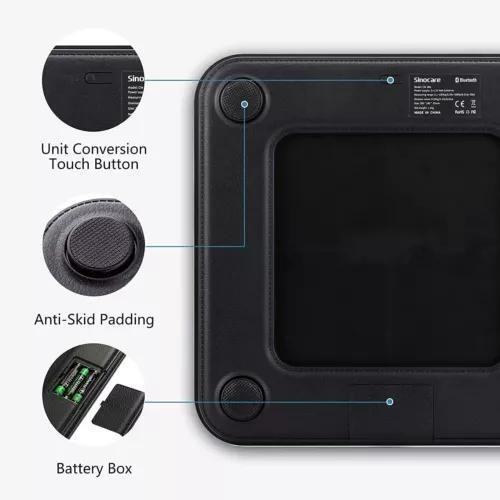 400lb Bathroom Digital Scale Body Weight Weighing Scale LCD Backlight Display US