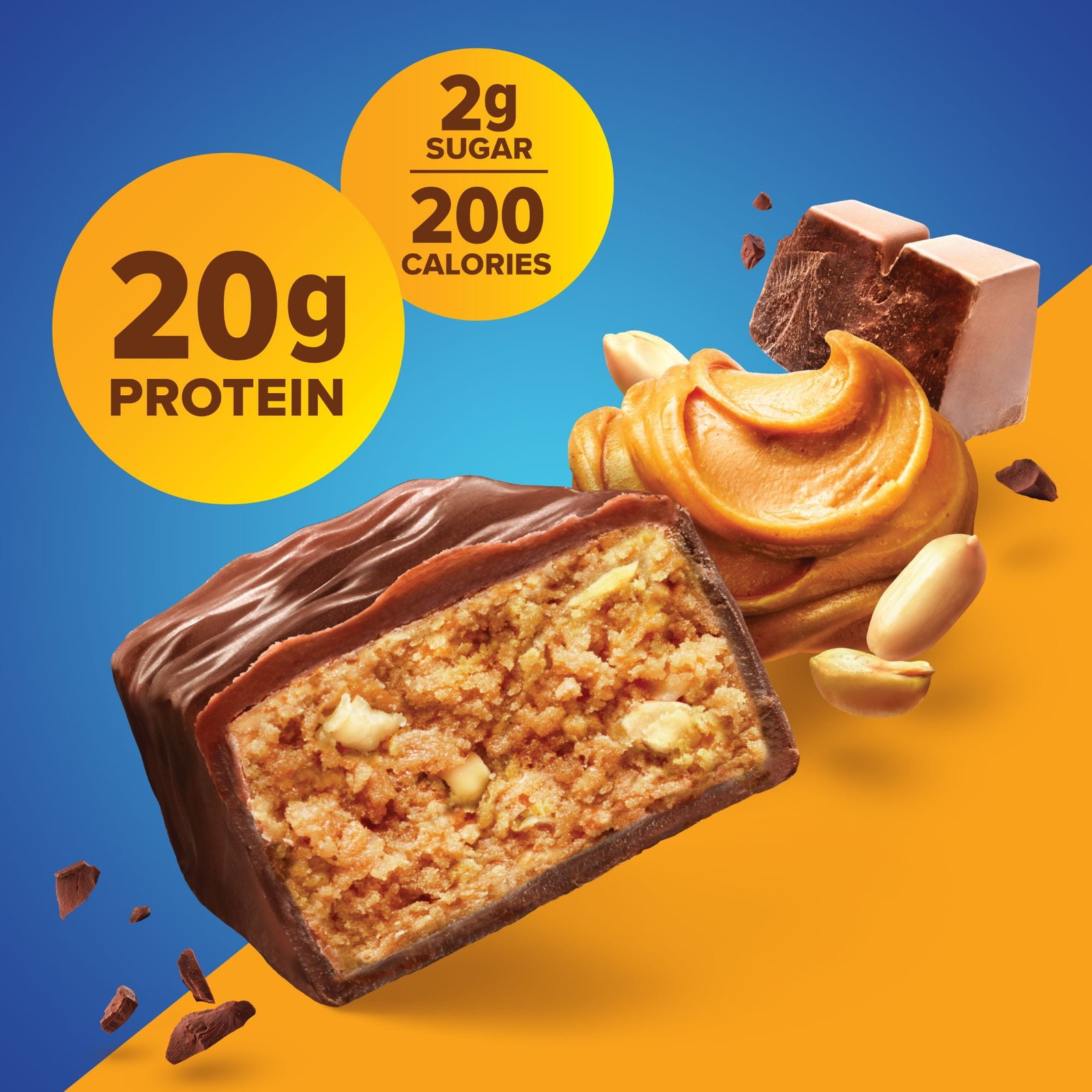 Pure Protein Bar, Chocolate Peanut Butter, Protein, Gluten Free, 1.76 oz, 12 Ct