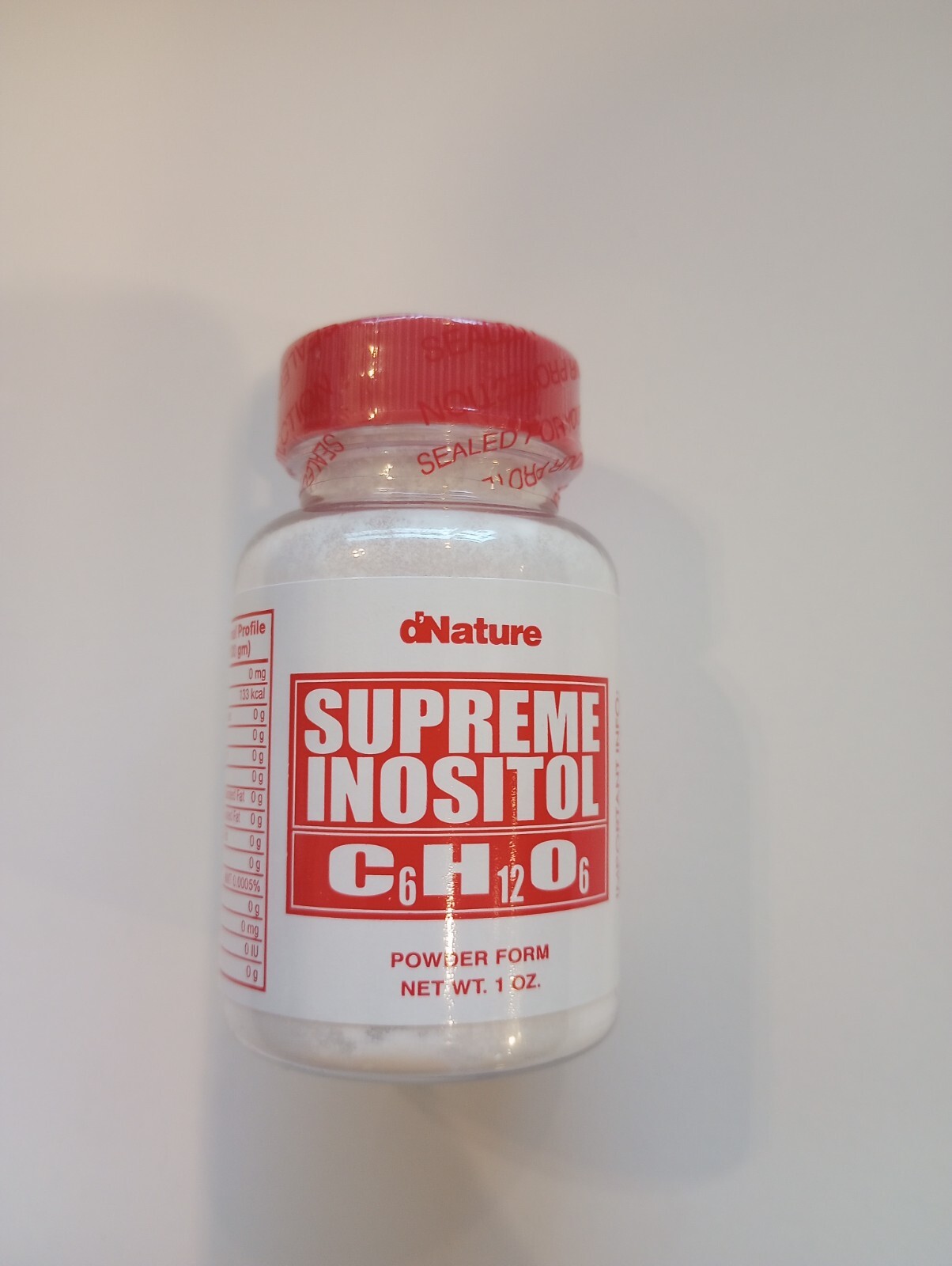 Supreme Inositol Powder 1 oz bottle – one ounce –
