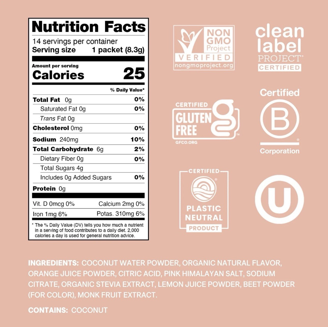 28 (2 x14 Packets) Cure Hydration Hydrating Electrolyte Mix GRAPEFRUIT 6/2026