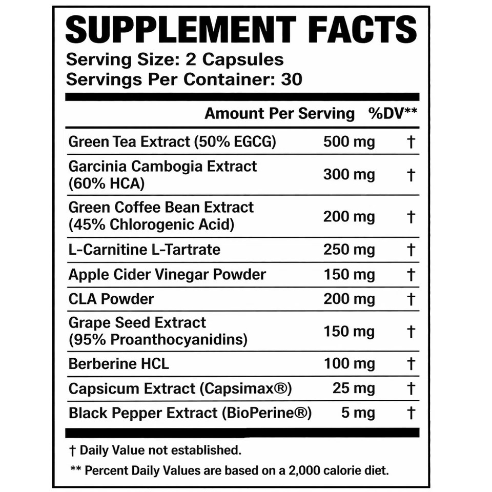 (1 Pack) Slimpal Advanced Energy And Fitness Supplement Slim Pal 60 Capsules