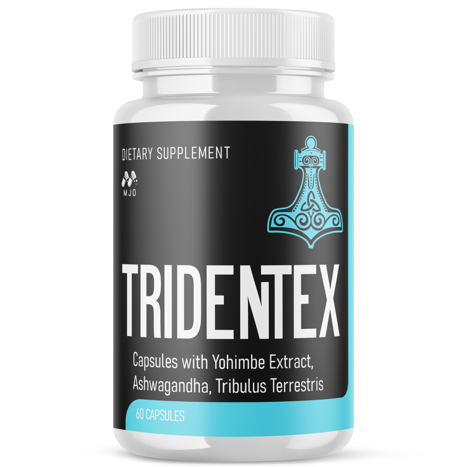 (1 Pack) Tridentex Advanced Male Health Support Formula Triden Tex 60 Capsules